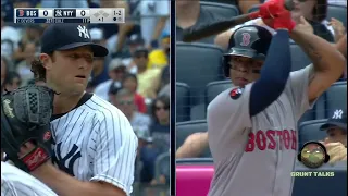 Gerrit Cole vs. Rafael Devers Every At Bat