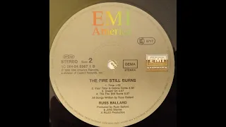 Russ Ballard "The fire still burns" 1985 EMI America rec. side 2