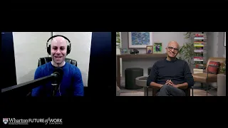 Satya Nadella & Adam Grant: Why Managers Matter as Much as Tech | 2022 Future of Work Conference