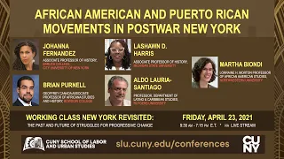 Working-Class New York* Revisited: African American and Puerto Rican Movements in Postwar New York