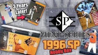 1996 SP Baseball Hobby Box (Foil Rookies, Die-Cut Inserts!!) - SP MINI-SERIES