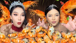 EAT อีส มารูอ้วย | EP.95 กุ้งเผาไซส์ใหญ่ อร่อยถูกจริตเวเน ทำถึงไม่อวย คริสก็ทำไม่ได้ บีหรออย่าหวัง