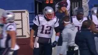 Tom Brady Argues With Josh McDaniels on the Sideline | Patriots vs. Bills | NFL