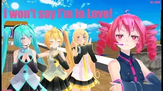 【MMD】I won't say I'm in Love!
