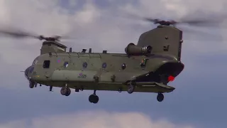 RAF Chinook HC4 At Dunsfold Air Show 2017