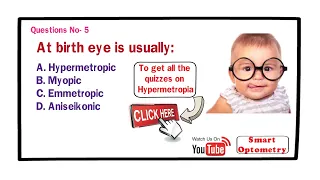 Hypermetropia or Long sightedness - Learn By MCQ (Part 1)