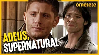 ACABOU! ADEUS EMOCIONANTE DE SUPERNATURAL