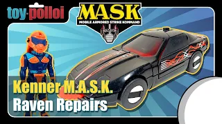 Vintage Kenner M.A.S.K. Raven repair - Toy Polloi