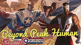 How Strong is Falcon Sam Wilson / Falcon Captain America - Marvel Comics