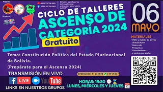 TEMA: Tema: Constitución Política del Estado Plurinacional de Bolivia.