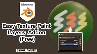 Texture Paint Layers Free Addon Ucupaint - Blender