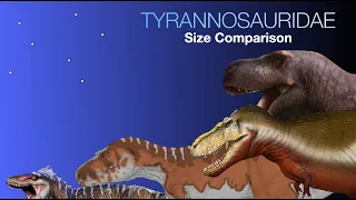 TYRANNOSAUROIDEA || Dinosaur Size Comparison