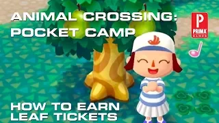 Animal Crossing: Pocket Camp - How to Earn Leaf Tickets