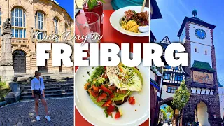 One Day in FREIBURG: The Sunniest and Warmest City in GERMANY I Travel with Me! #klaravyletal