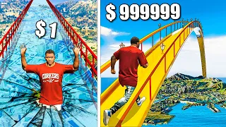 $1 vs $1000 Bridges in GTA 5