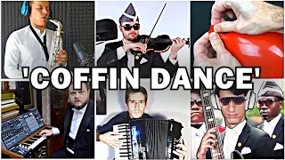 Who Played it Better: Coffin Dance - Astronomia (Bass, Sax, Piano, Balloon, Accordion, Violin)