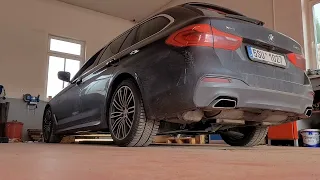 BMW G31 540i factory exhaust Xdrive VRSF Sport Cat Stage 2 MHD