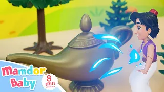 Aladdin's Lamp | Toy Theater |Toy Story| Video of English-Chinese learning toys for toddlers