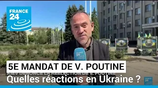 Vladimir Poutine investi pour un 5e mandat : les réactions à Sloviansk dans l'est de l'Ukraine