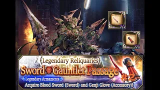[WotV] Full Auto Clear Legendary Reliquary (Sword/Gauntlet Passage II)