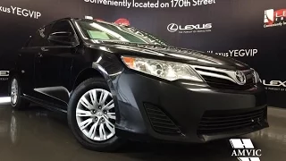 Used Black 2014 Toyota Camry I4 Auto LE Review | Wetaskiwin Alberta