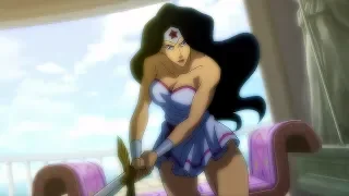 Wonder Woman vs Queen Mera | Justice League: The Flashpoint Paradox