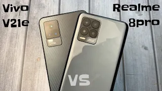 Realme 8 pro vs Vivo V21e сравнение камер и отличия