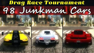 Junkman Cars Drag Race Tournament NFS MW Redux V3