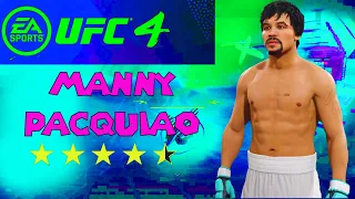 Manny Pacquiao CAF FORMULA-How to make UFC 4 (EA Sports UFC 4) PS 5 PS 4