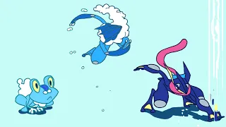 Pokémon Smoothly Transitioning Into Evolved Forms (Animated Pokemon Evolution Gifs)