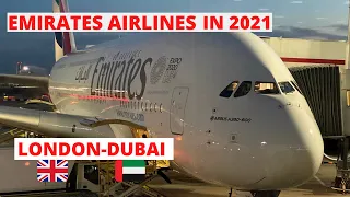 TRIP REPORT|BRAND NEW  AIRBUS A380|EMIRATES| LONDON-DUBAI