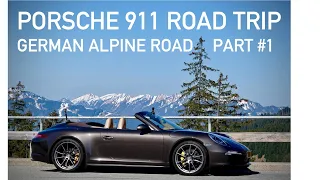 Porsche 911 roadtrip: German Alpine Road / Deutsche Alpenstraße. Part 1#: Lindau - Krün