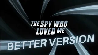 Alternative version of The spy who loved me Blu-Ray menu