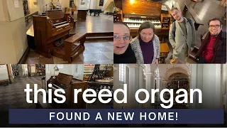 This Reed Organ Found a New Home at VU St. John's Church!
