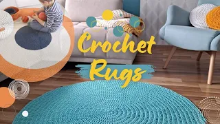 Crochet Rugs|Alfombras De Ganchillo|Tapis au crochet|سجاد الكروشيه|かぎ針編みの敷物