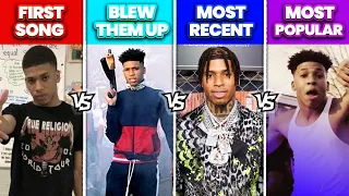 RAPPERS FIRST SONG vs SONGS THAT BLEW THEM UP vs MOST RECENT SONG vs MOST POPULAR SONG!