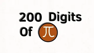 200 Digits Of Pi