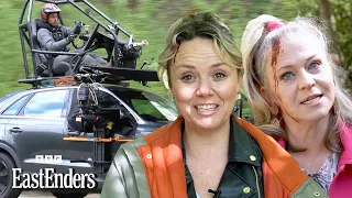 How To Film A CAR CRASH! 🎥💥 | Behind The Scenes | EastEnders