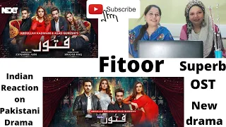 Fitoor OST Reaction|Indian Reaction on Pakistani Drama|faisal|hiba|wajah ali|kiran|aayat|shani|aima