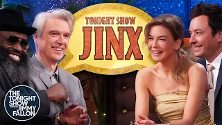 Jinx with Renée Zellweger and David Byrne | The Tonight Show Starring Jimmy Fallon