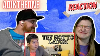 "Try not to laugh CHALLENGE 51" @AdikTheOne | HatGuy & Nikki react