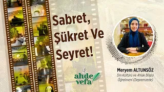 VEFA SADECE DİRİLERE DEĞİL ÖLÜLEREDE GÖSTERİLİR! #ahdevefa Söyleşisinde #depremzede #meryemaltunsöz