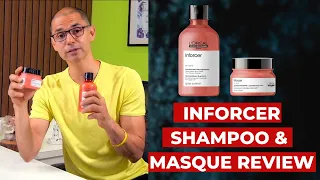 Loreal Inforcer Shampoo & Masque Review | Ingredients, How To Use & Benefits of Shampoo & Masque