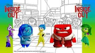 DISNEY & PIXAR'S "INSIDE OUT"! Watch Joy, Sadness, Disgust, Anger & Fear come to life in colour!