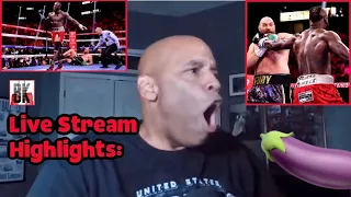 HIGHLIGHTS: FANNON LIVE STREAM REACTION TO FURY V WILDER 3