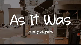 Harry Styles - As It Was (Lirik)