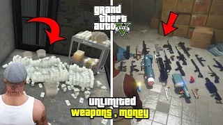 GTA 5 - How To Get Unlimited Money & Weapons! (Rare Weapons & Money)