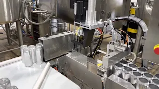 Canning beer with a microcanner Swift