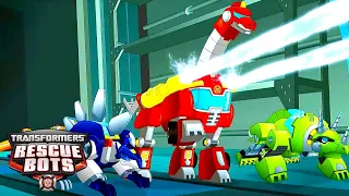 Dinobots Charge! 🦕 | Transformers: Rescue Bots | Kids Cartoon | Transformers Junior