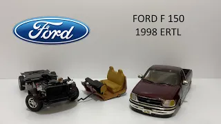 FORD, F150, 1998, 1/18 ERTL, NO LO RECOMIENDO.